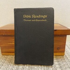 Bible Readings Thomas and Espenshade 1925‎ 1st edition VGC